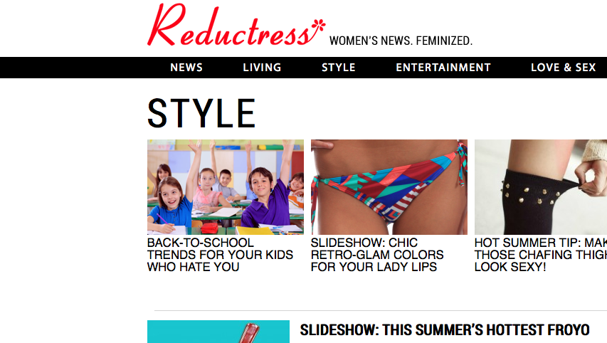 Bookmark this Site: Reductress