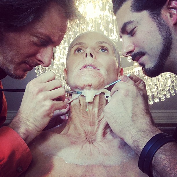 See Heidi Klum Transform Into An Old Lady For Halloween