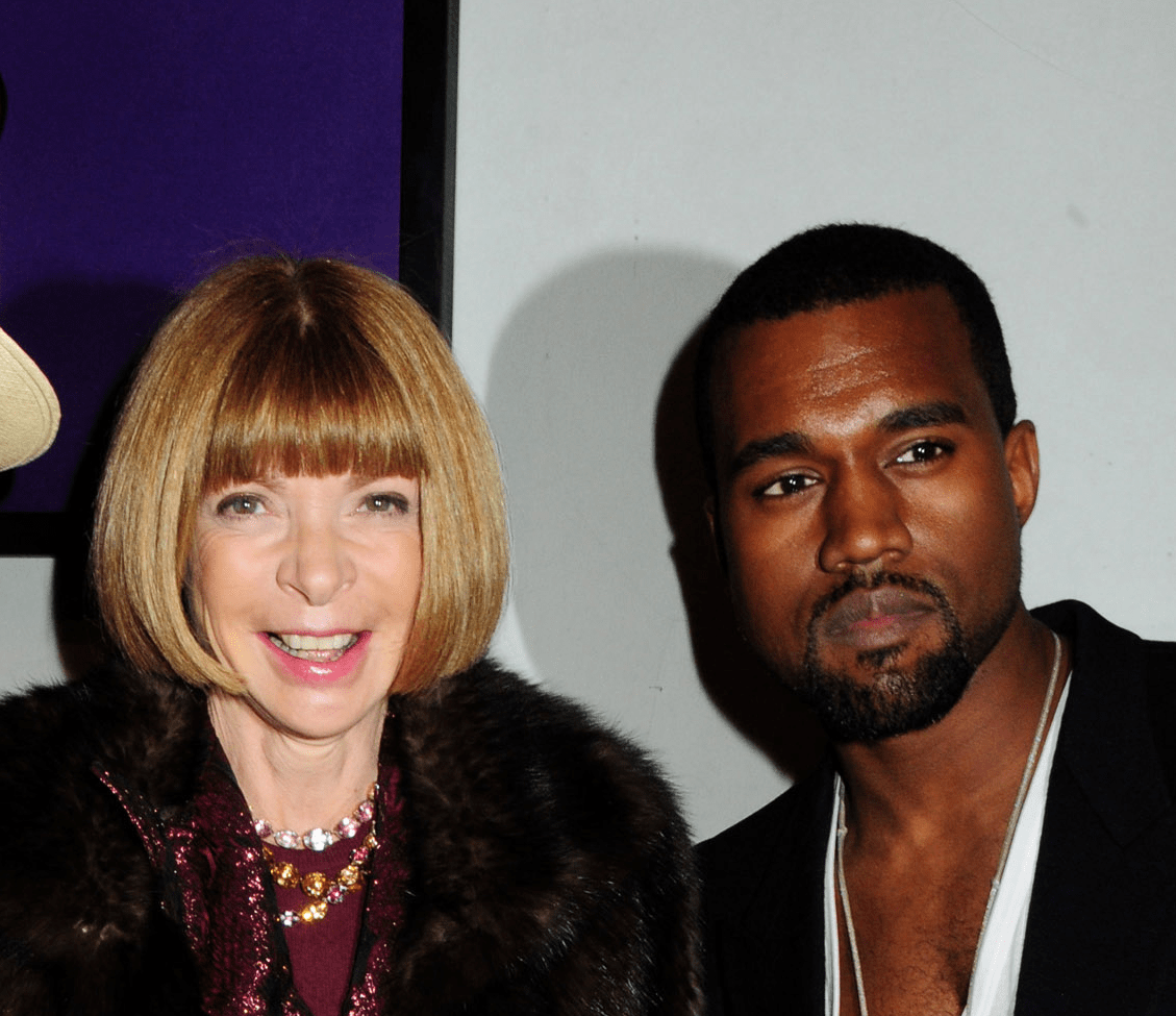 Anna Wintour, Grace Coddington, Kim Kardashian Together at Kanye West