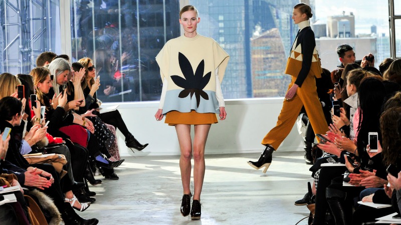 Beauty Talk With DJ Chelsea Leyland Backstage at DKNY