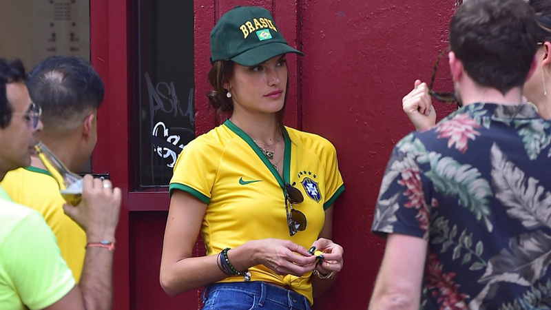 Alessandra Ambrosio's Street Style Look Is Tie-Dye, but Make It Fall