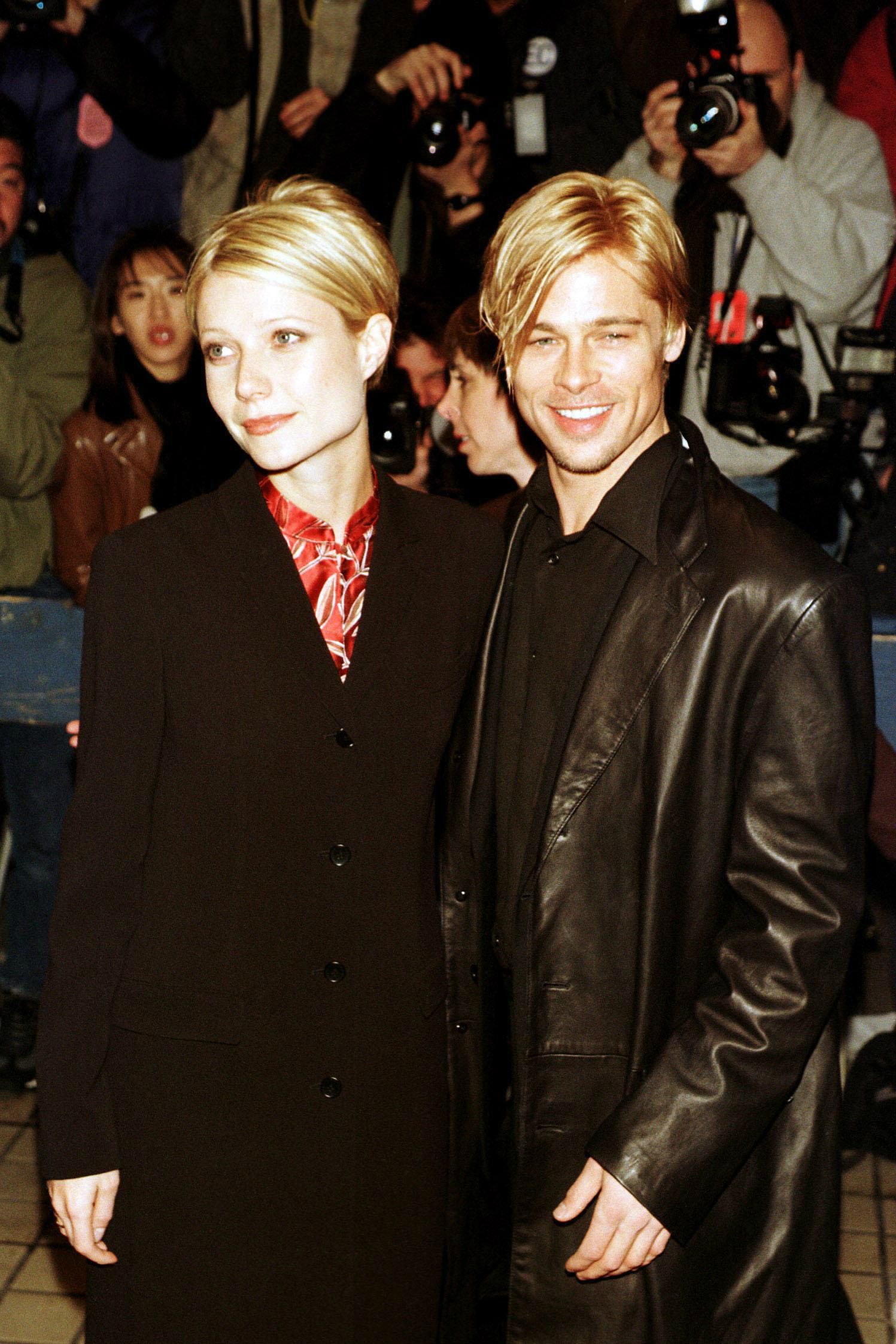 Gwyneth and Brad in 1997. Photo: WENN/Sidewalk