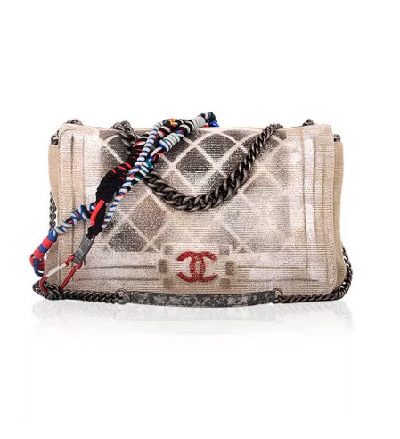 Chanel graffiti bag
