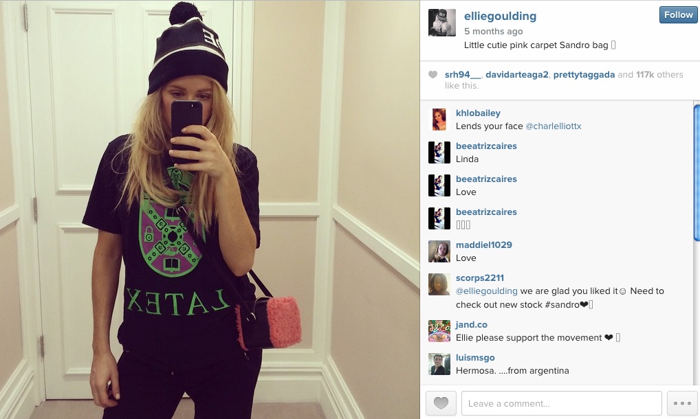 elleie goulding sandro