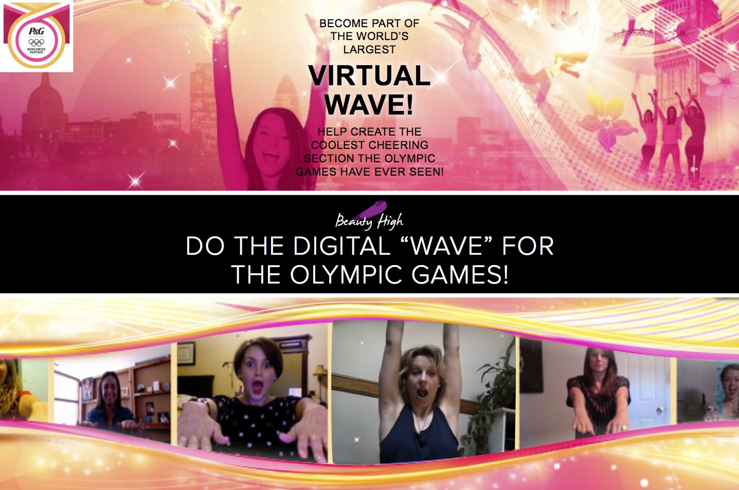 Do the Digital “WAVE” the Olympic Games (And You Could Win Trip London!)