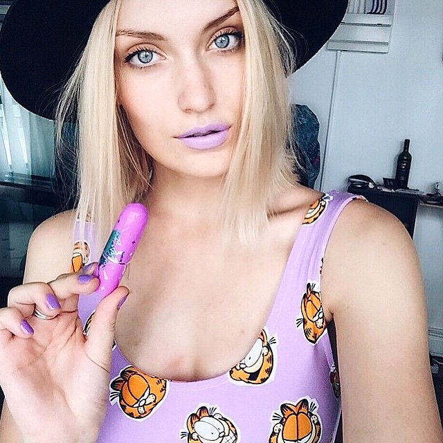 Lavender Lipstick