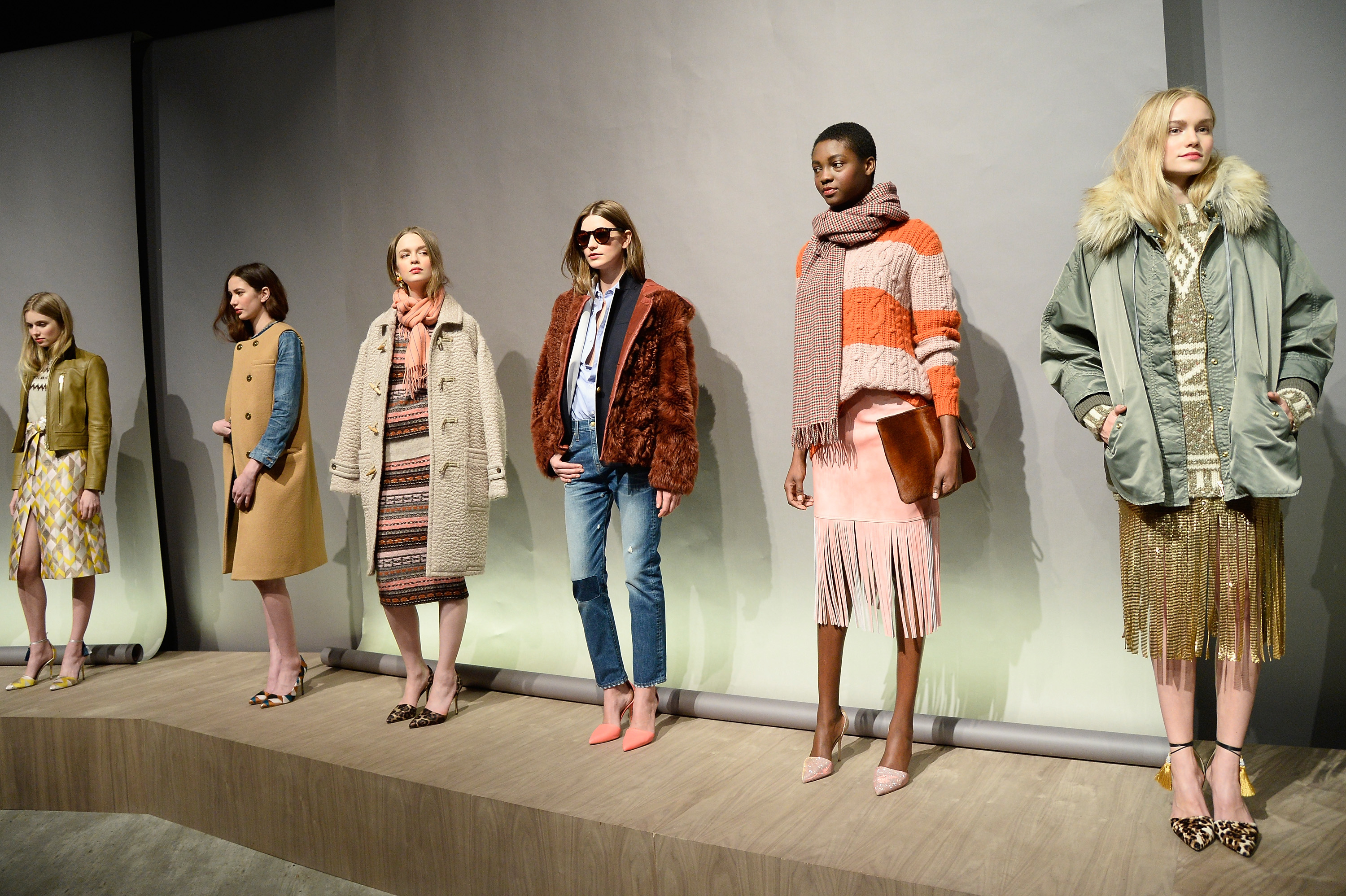 J.Crew fall 2015 presentation during NYFW