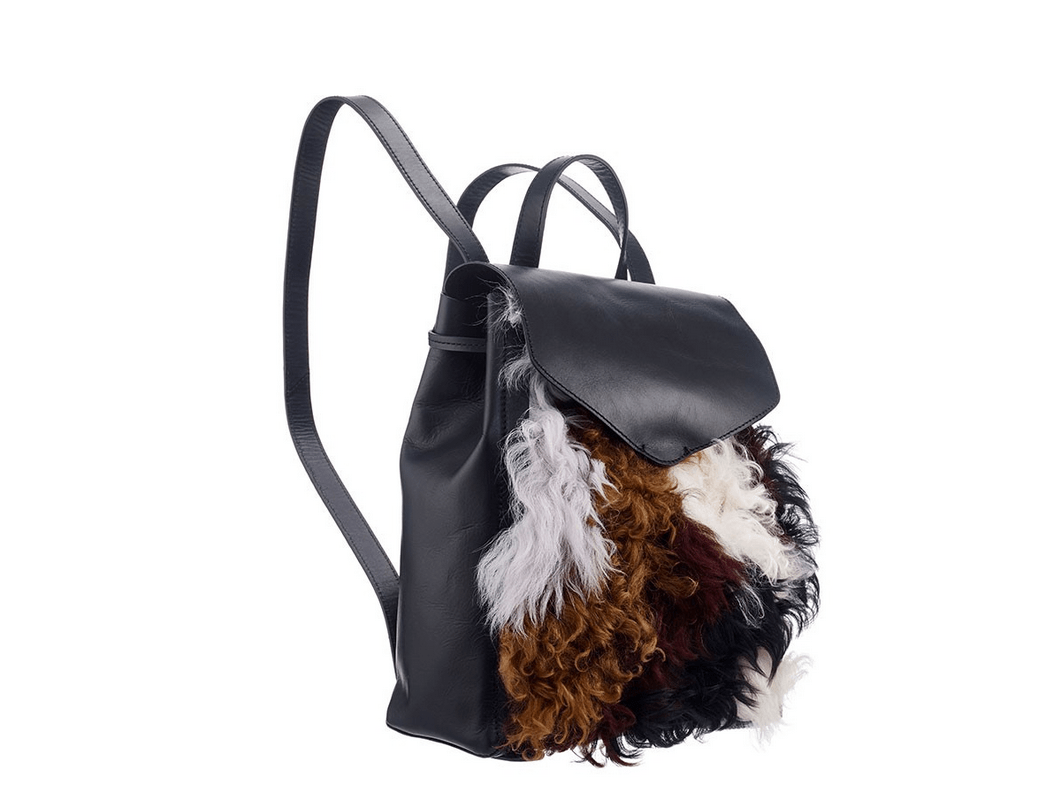Loeffler Randall Shearling Backpack