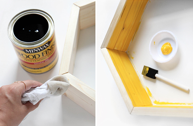 i spy diy hex shelves step 3