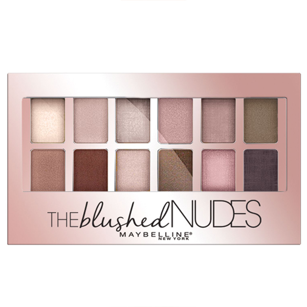 Maybelline Expert Wear Eyeshadow Palette, The Blused Nudes 