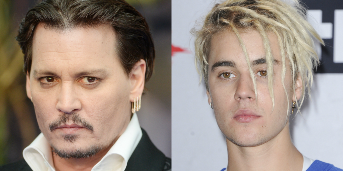 Johnny Depp and Justin Bieber Were Doppelgängers as Kids