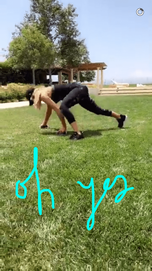 @kourtneykardashian/Snapchat