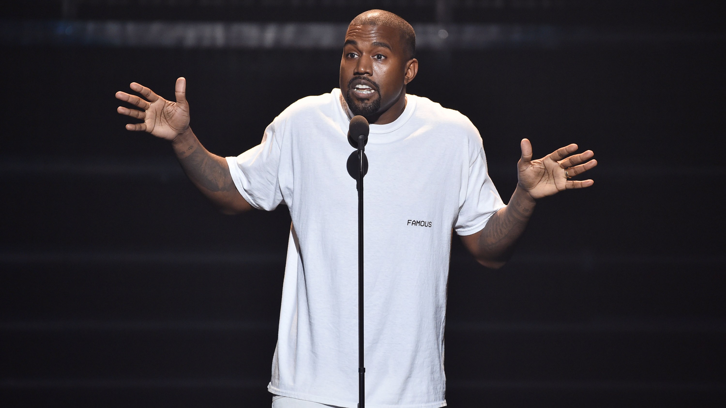 Here's a Vid of Kanye Venting Everything He Wanted to Say at the VMAs