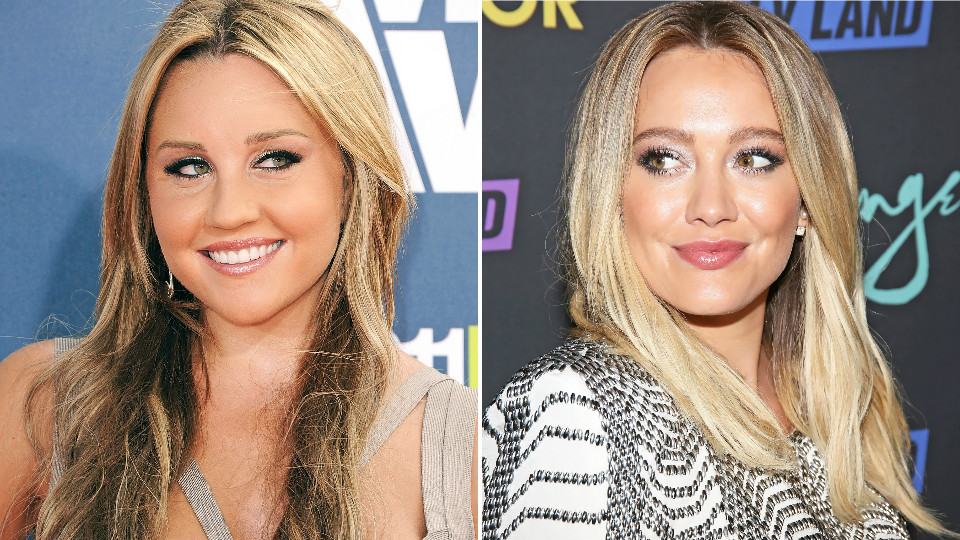 The Ultimate Amanda Bynes and Hilary Duff '90s Photo