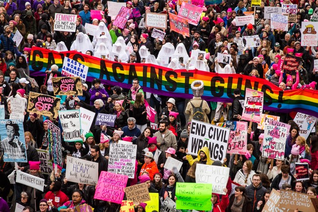 women's march washington dc 2017 signs style