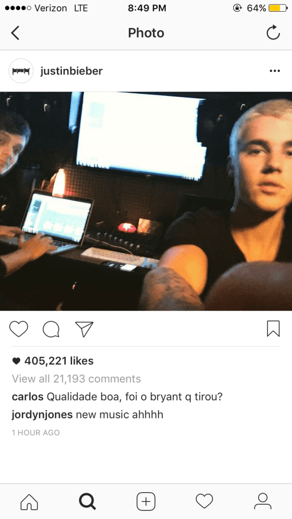 Photo: Instagram / @justinbieber