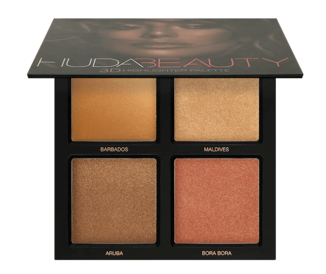 huda beauty highlight palette