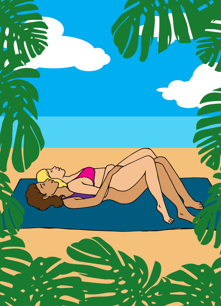 STYLECASTER | Beach Sex Positions