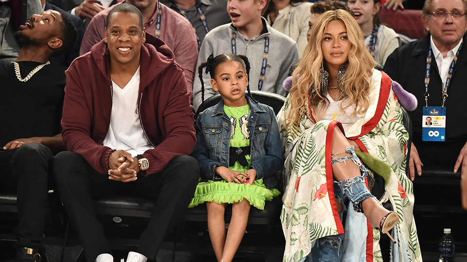 Beyoncé and Blue Ivy Visit Hurricane Victims