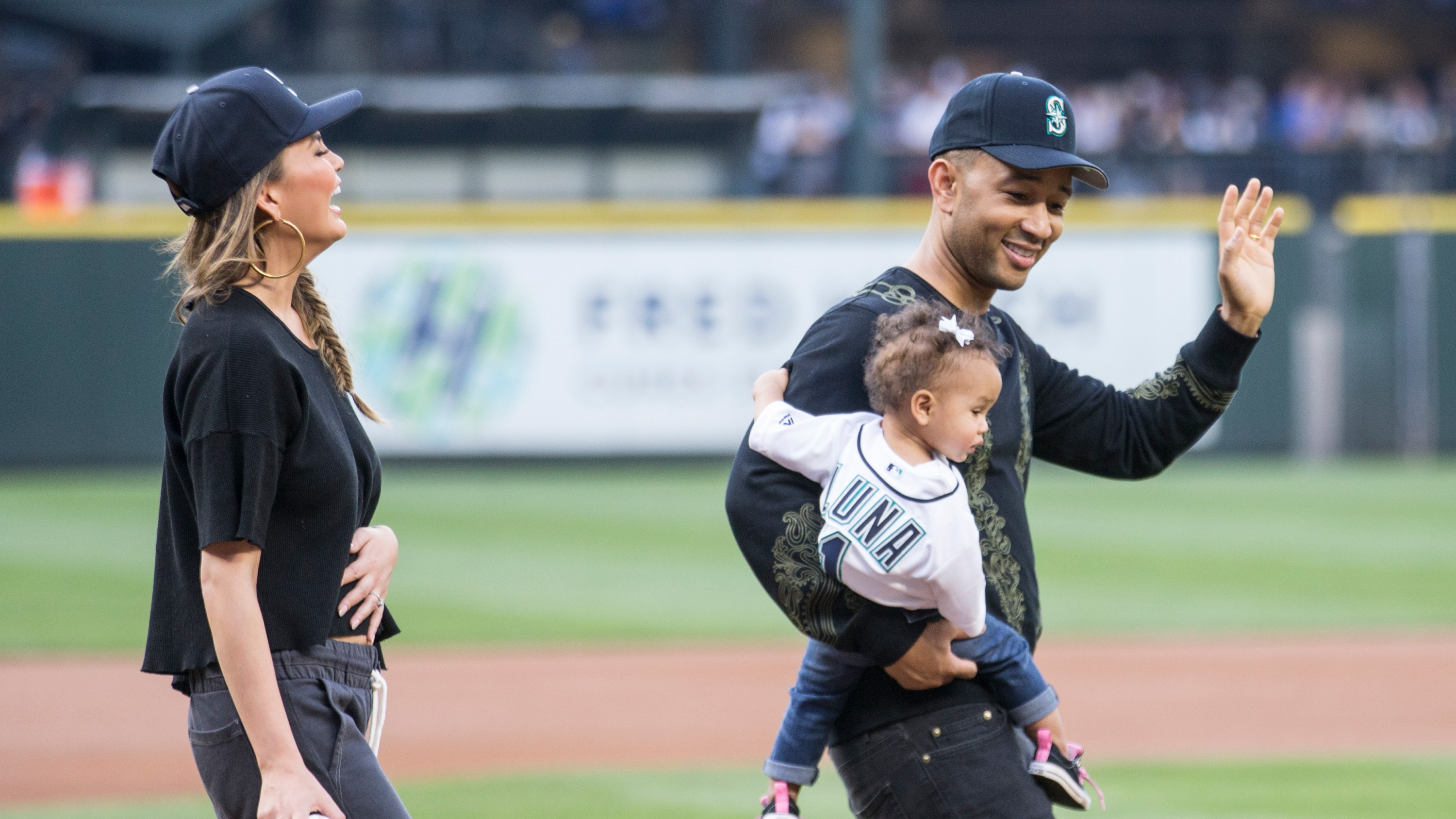 See Chrissy Teigen's Baby Fangirl Over John Legend