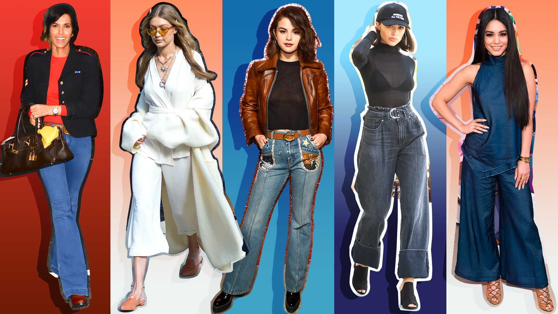 Celebrities Wide Leg Jeans