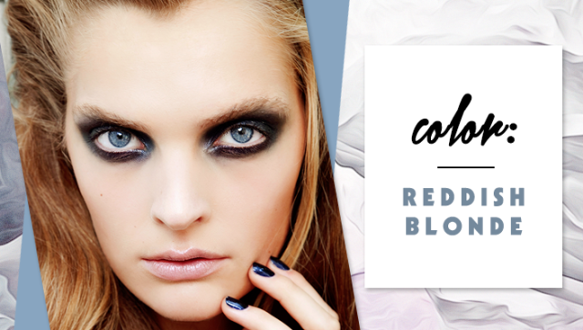 STYLECASTER | Simple Hair Color Chart for Every Shade | Reddish Blonde