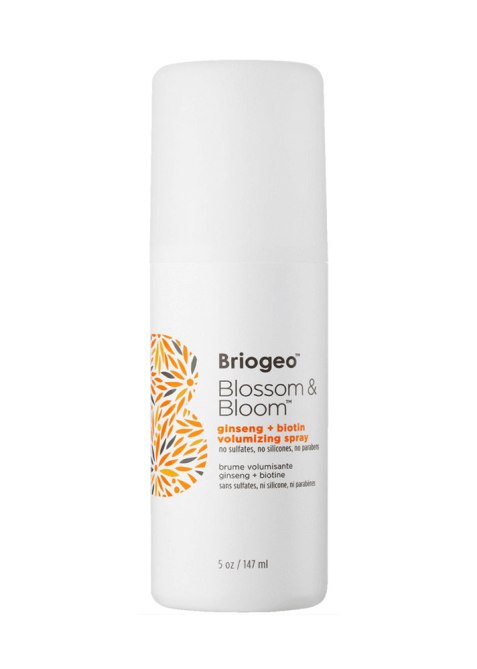  STYLECASTER | Best Product Pairs for Every Hair Texture | Briogeo Blossom & Bloom Ginseng + Biotin Volumizing Spray