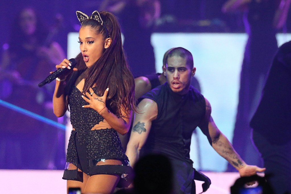 Ricky Alvarez and Ariana Grande