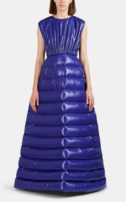 STYLECATER | Puffer Coats Are Officially Available in Evening Gown Form