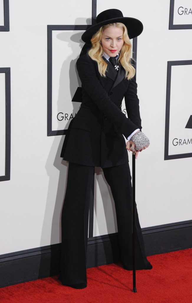 STYLECASTER | Best Celeb Women's Suits | Madonna 
