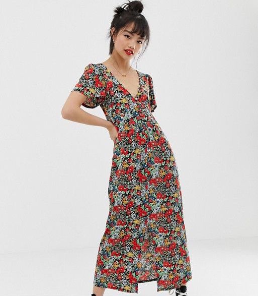 STYLECASTER | Petite Winter Maxi & Midi Dresses