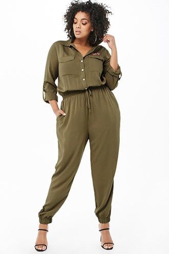 STYLECASTER | Plus-Size Winter Jumpsuits