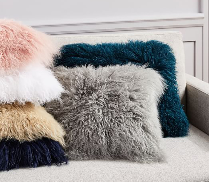 STYLECASTER | Pillows So Fuzzy They're Basically Blankets