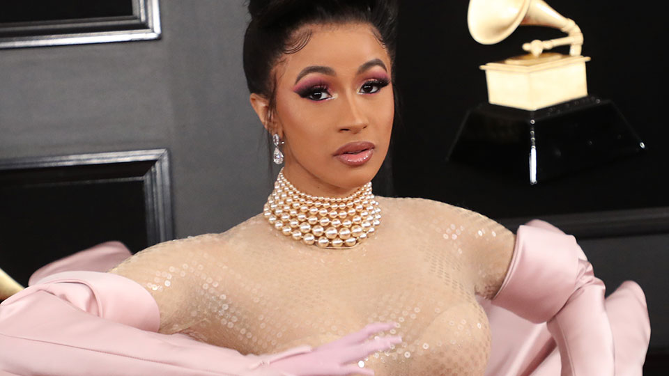 Cardi B Grammys 2019 Look Includes the Beauty Accessory of Our Dreams