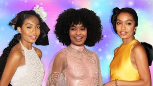 Yara Shahidi Uses Lipstick as Blush on Red Carpet