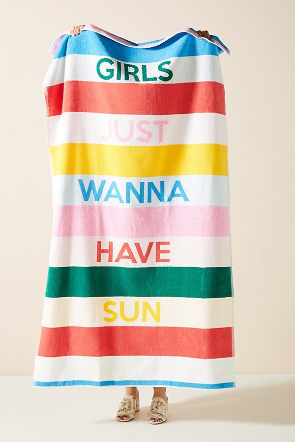 STYLECASTER | Cute Beach and Pool Towels