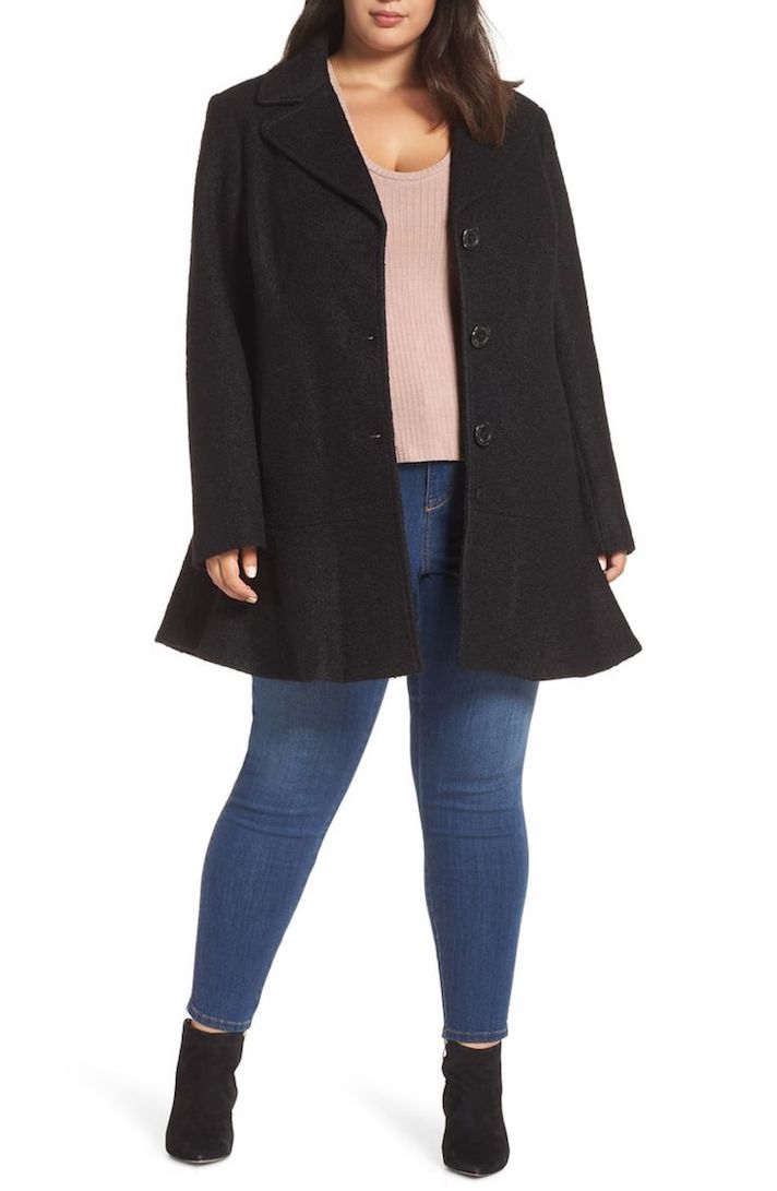 STYLECASTER | Plus Size Spring Coats