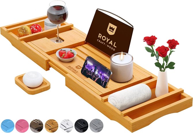 Royal Craft Wood Luxury Bathtub Cabby Tray Amazon