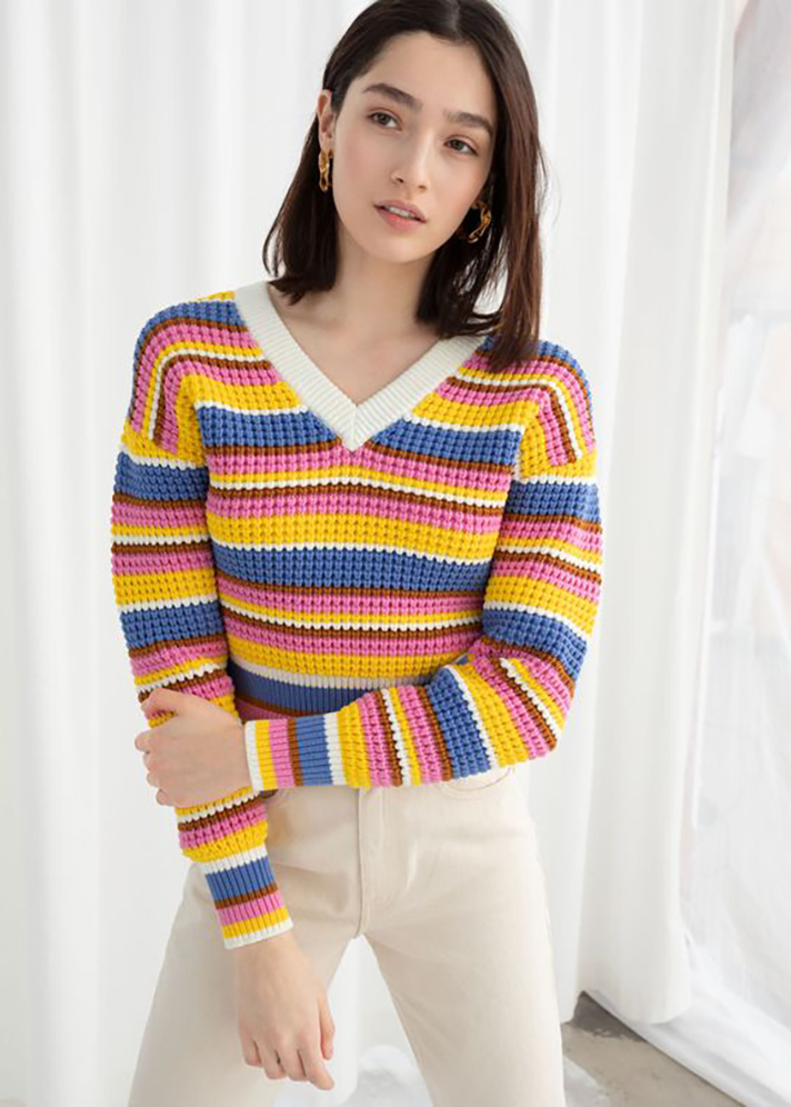 STYLECASTER | Spring Sweaters Are an Underrated Must-Have for Breezy Days