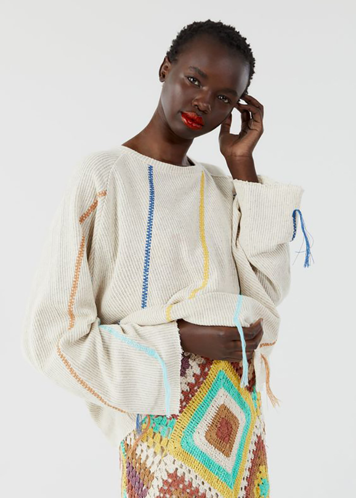 STYLECASTER | Spring Sweaters Are an Underrated Must-Have for Breezy Days