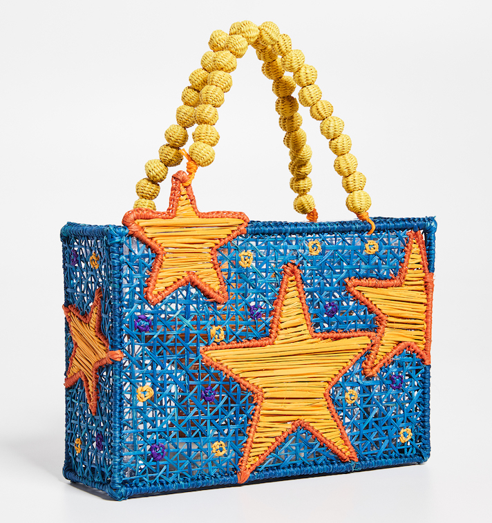 STYLECASTER | Maximalist Straw Bags