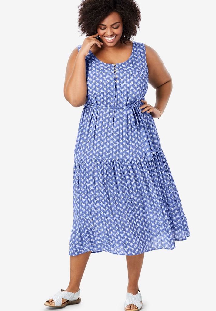 STYLECASTER | Plus-Size Comfy Spring Dresses