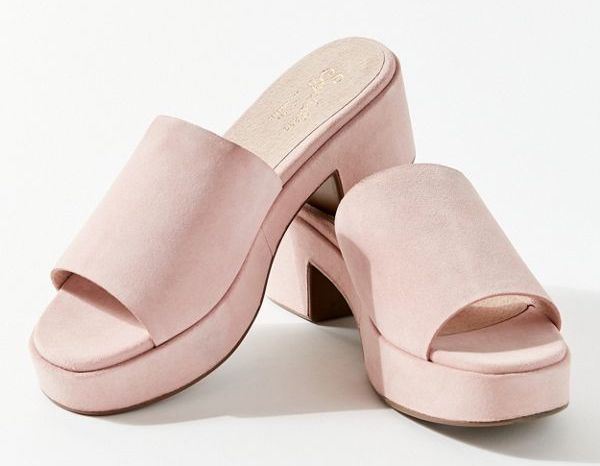 Seychelles Pink Platform Sandal Heels