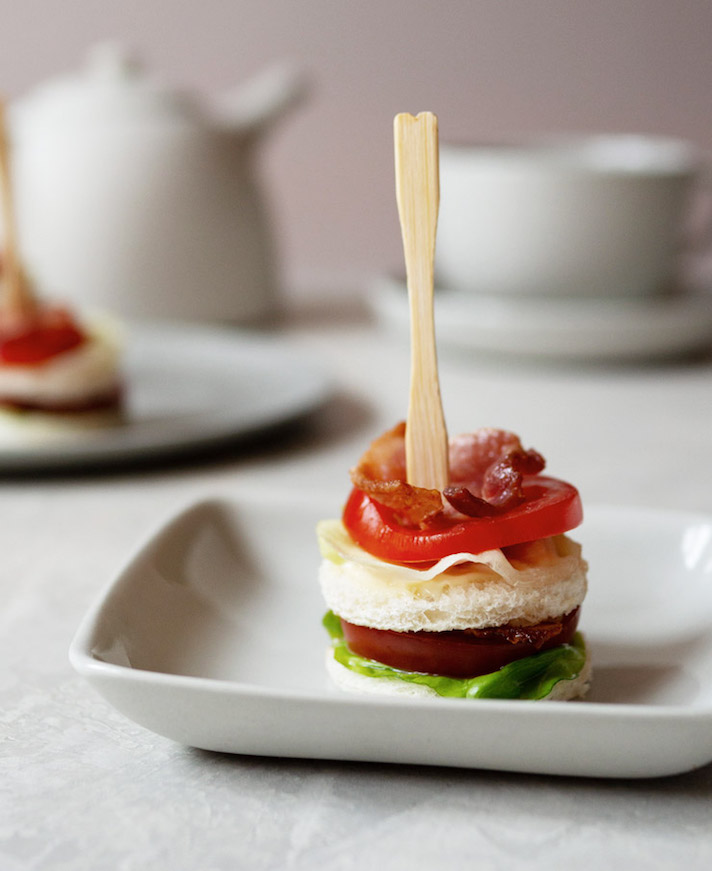 STYLECASTER | 17 Fourth of July Appetizers That Every Barbecue Needs | Mini BLT Sandwiches
