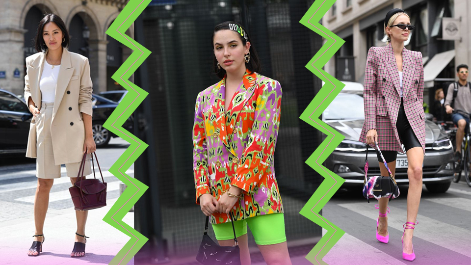 Shorts & Blazers Outfits