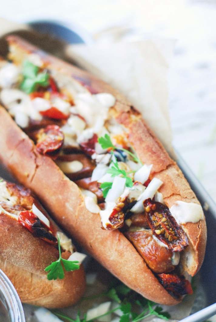 STYLECASTER | Gourmet Hot Dogs