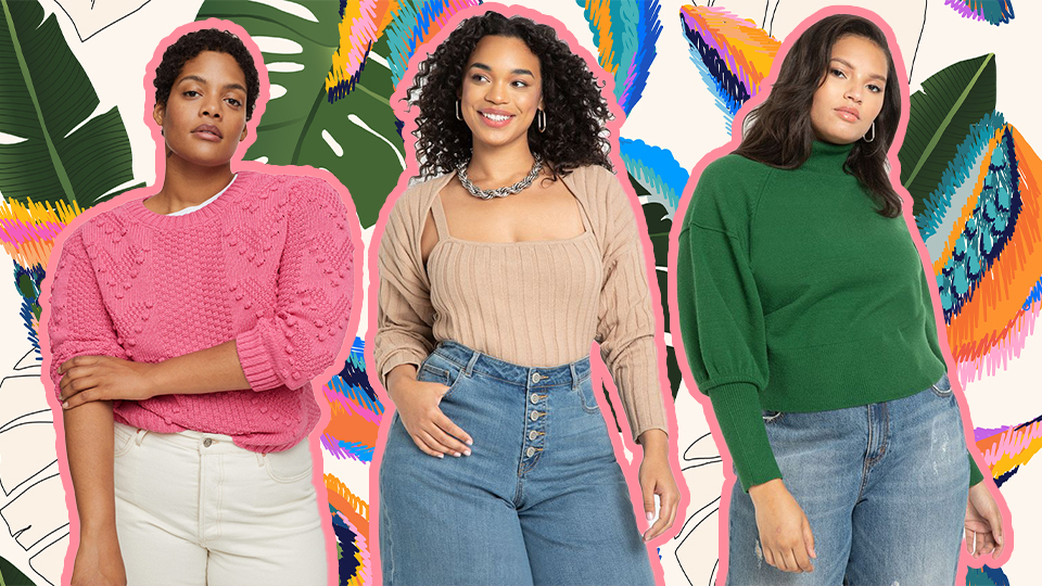 STYLECASTER | Plus Size Sweaters