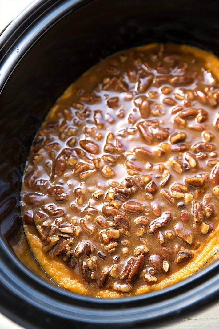 STYLECASTER | 16 Classic Southern Dishes You Can Make In A Slow-Cooker | Sweet Potato Casserole