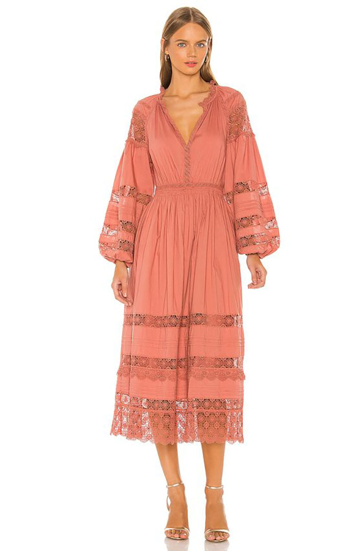 STYLECASTER | Burnt Orange Bridesmaid Dresses Are Both Autumnal and On-Trend