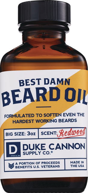 Duke Cannon Best Damn Beard Oil